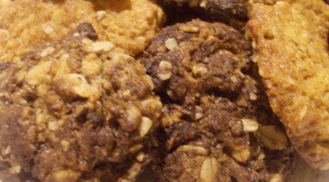 Ovesné cookies placičky s javorovým sirupem