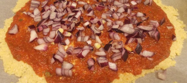 Batátová pizza