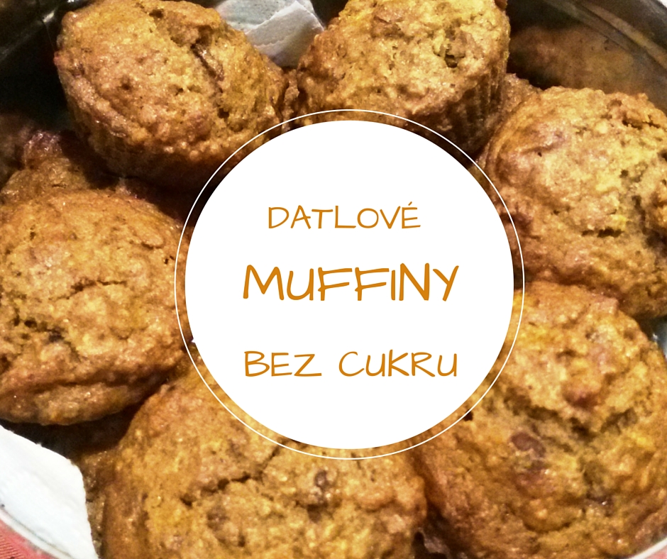 Datlové muffiny bez cukru
